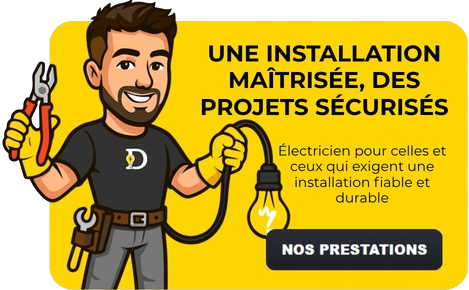 Lucas Défossé électricien aux Sables d'Olonne